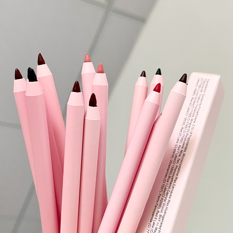 Lip Liner Pencil Factory - Private Label Vegan HighPigment Waterproof Lip Liner