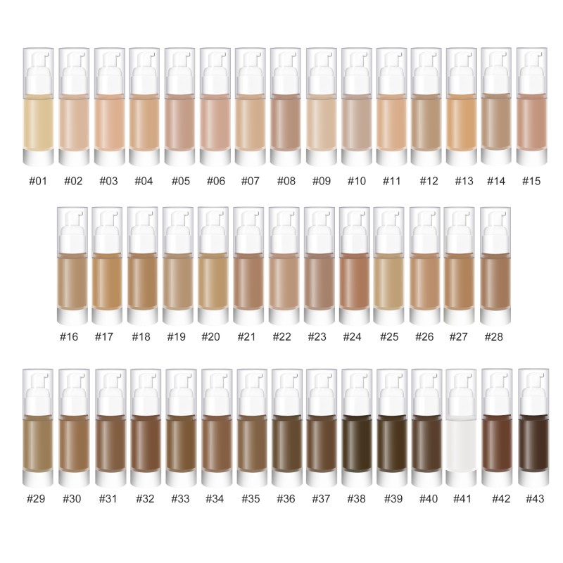 Liquid Foundation Factory - Face Foundation Water Proof Matte Bulk Vegan Foundation