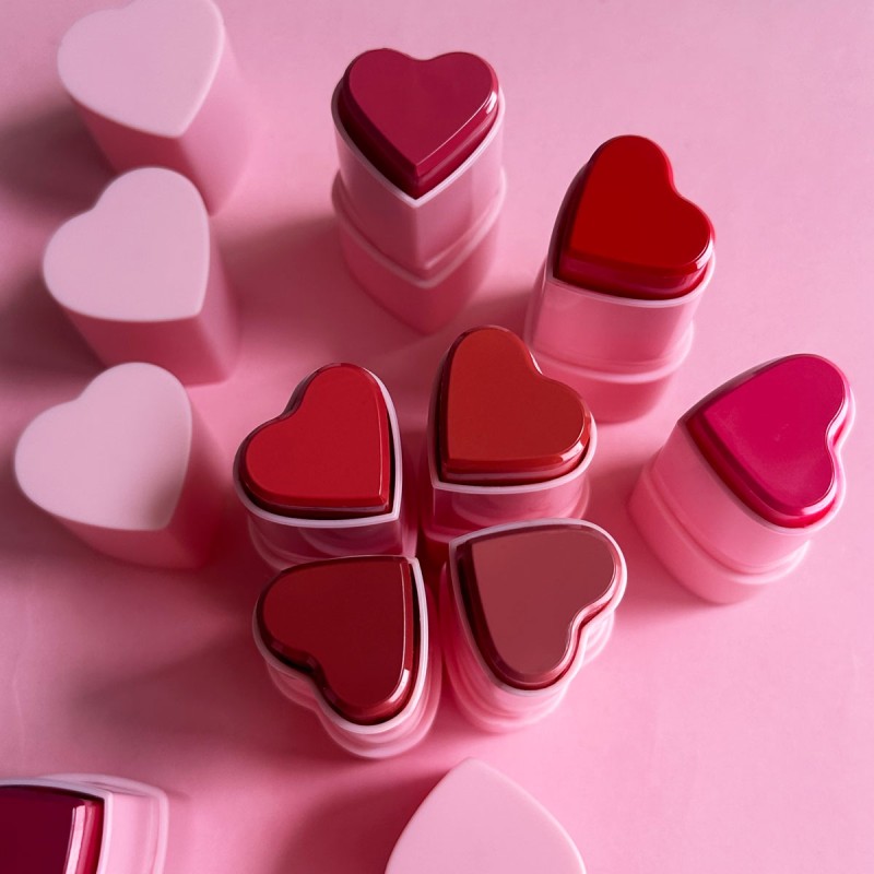 Blush Stick Factory - Private Label Heart Blush Pigmented Vegan Cream Blush