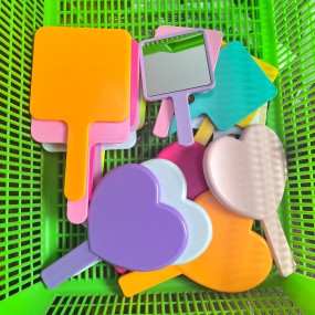 Cosmetic Hand Mirrors Manufacturer - Private Label Customized Logo Single Side Mirror