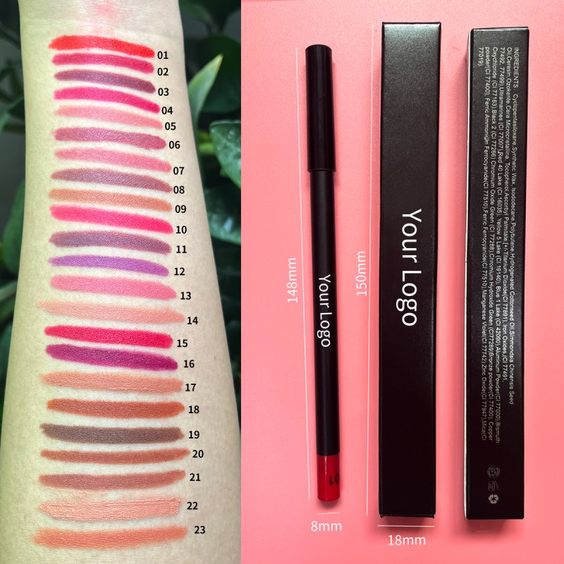 Lip Liner Pencil Supplier - Wholesale Low MOQ Private Label Smooth Lip Pencil