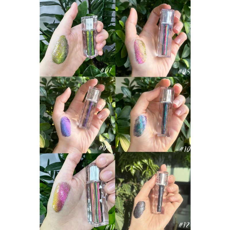 Lip Gloss Factory - Golden Shade Low Moq Chameleon Shimmer Glitter Lipgloss