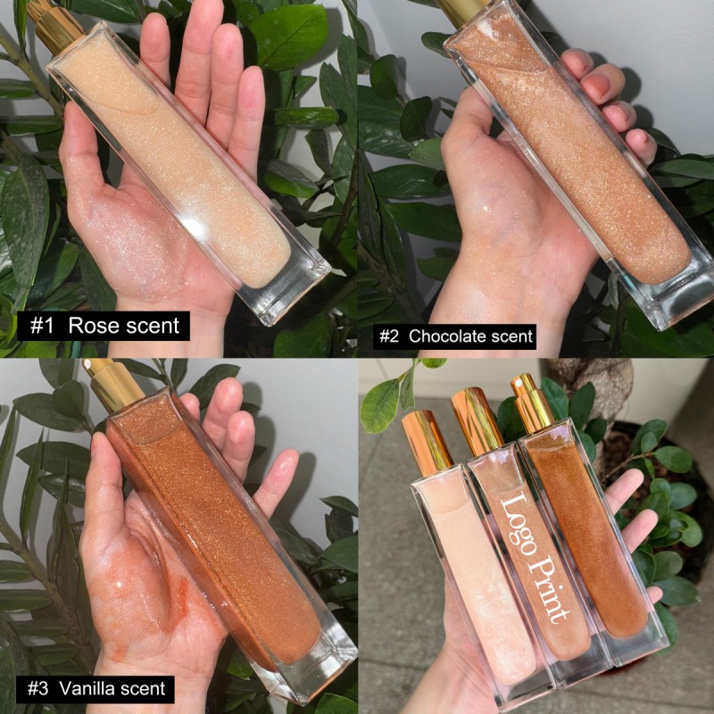 Shimmering Oil Supplier - Custom Makeup Private Label Vegan Highlighter Spray