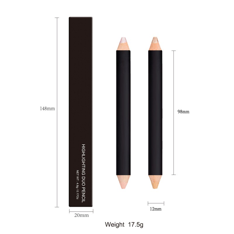 Highlighter Concealer Pencil Supplier - Waterproof Dual Ended Matte Shiny
