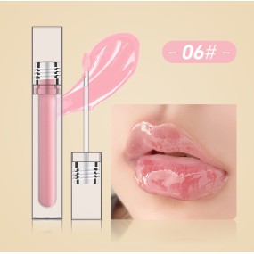 Lip Gloss Supplier - New Arrival No Moq Print Logo Best Quality Lip Gloss