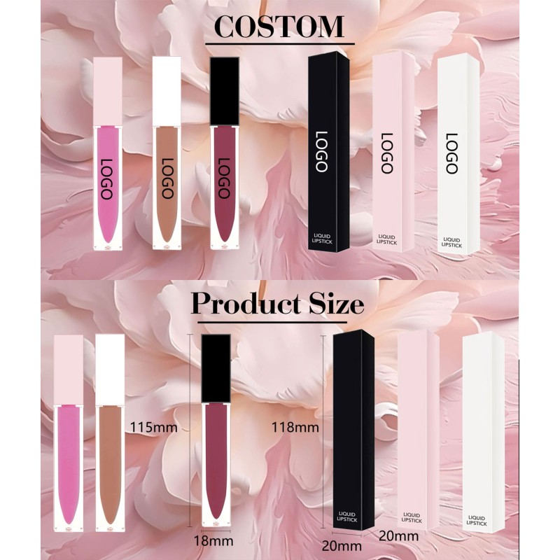 Liquid Lipstick Factory - High Quality Matte New Private Label Red Lipstick