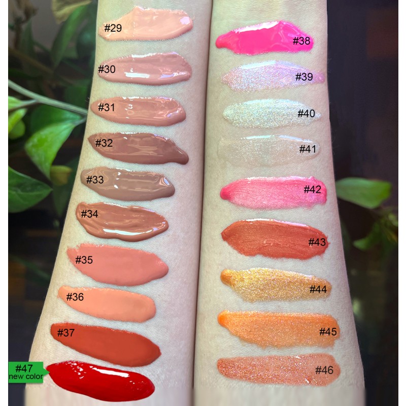 Lip Gloss Supplier - Wholesale Nude High Quality Shiny Vegan Lip Gloss