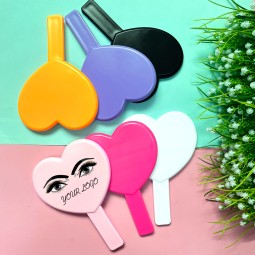 Makeup Mirror Manufacturer - Private Label Plastic Small Compact Handheld Mirror