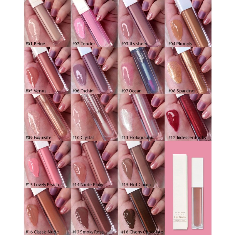 Lip Gloss Factory - Waterproof Longlasting Glitter Private Label Lip Gloss
