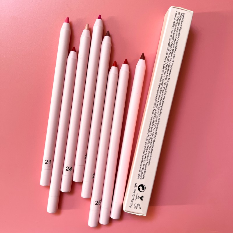 Lip Liner Pencil Factory - Custom Logo Waterproof Creamy Retractable Lipliner