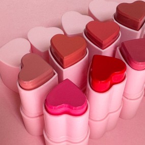 Blush Stick Factory - Private Label Heart Blush Pigmented Vegan Cream Blush