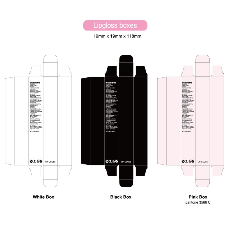 Lip Gloss Supplier - Vegan Private Label Bulk Pigment Plumping Lip Gloss