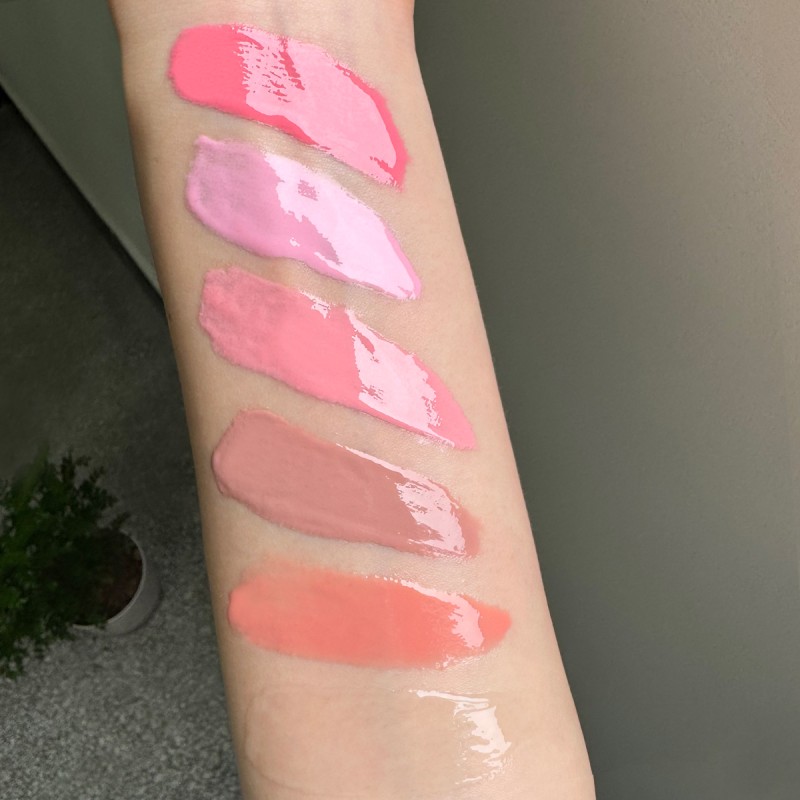 Lip Gloss Supplier - Pink Cute Shimmer Sheer High Quality Vegan Lip Gloss