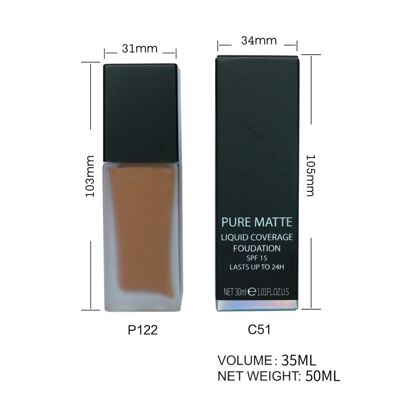 Liquid Foundation Factory - Wholesale No Logo Matte Moisturizer Foundation