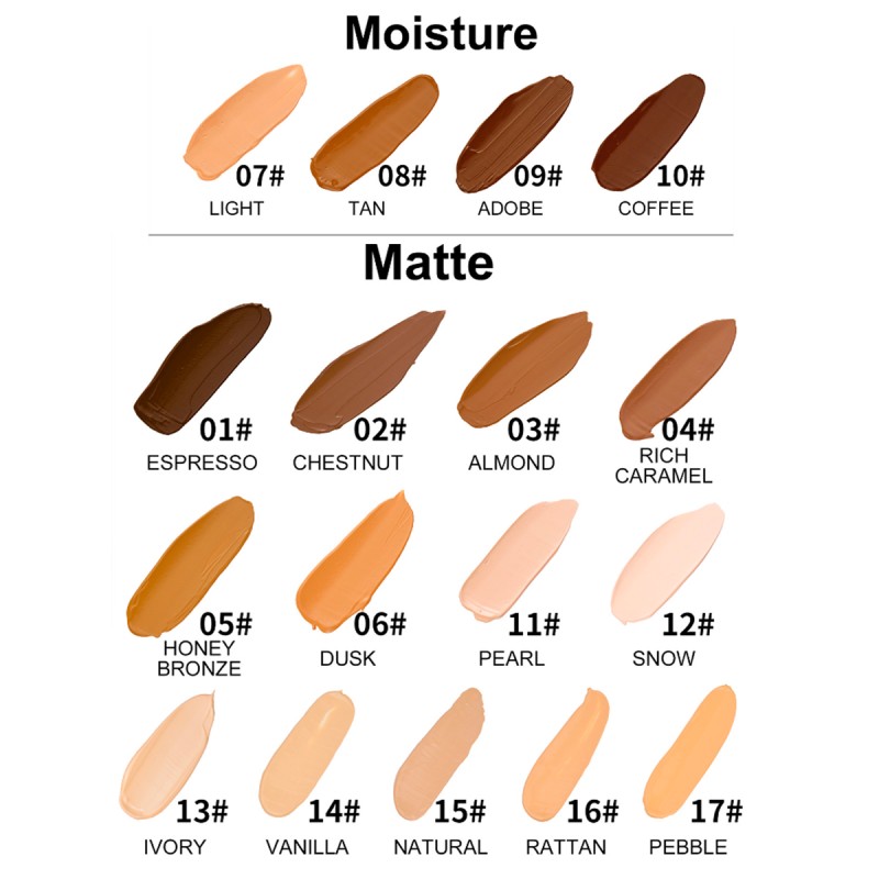 Liquid Foundation Factory - Wholesale No Logo Matte Moisturizer Foundation