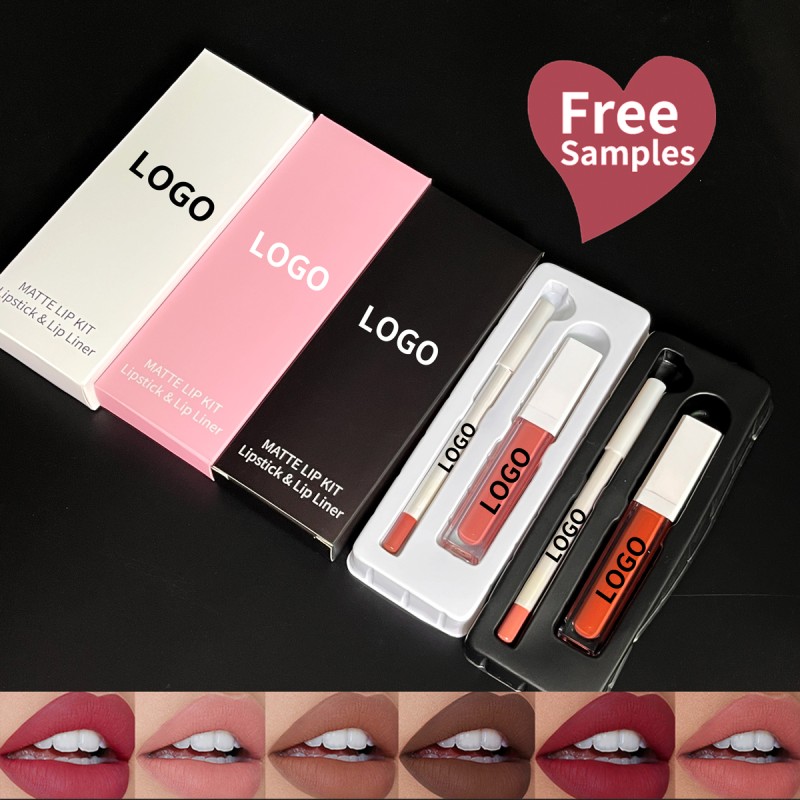 Lip Kit Supplier - Makeup Matte Lip Kit Private Label Lip Liner Lipstick Set