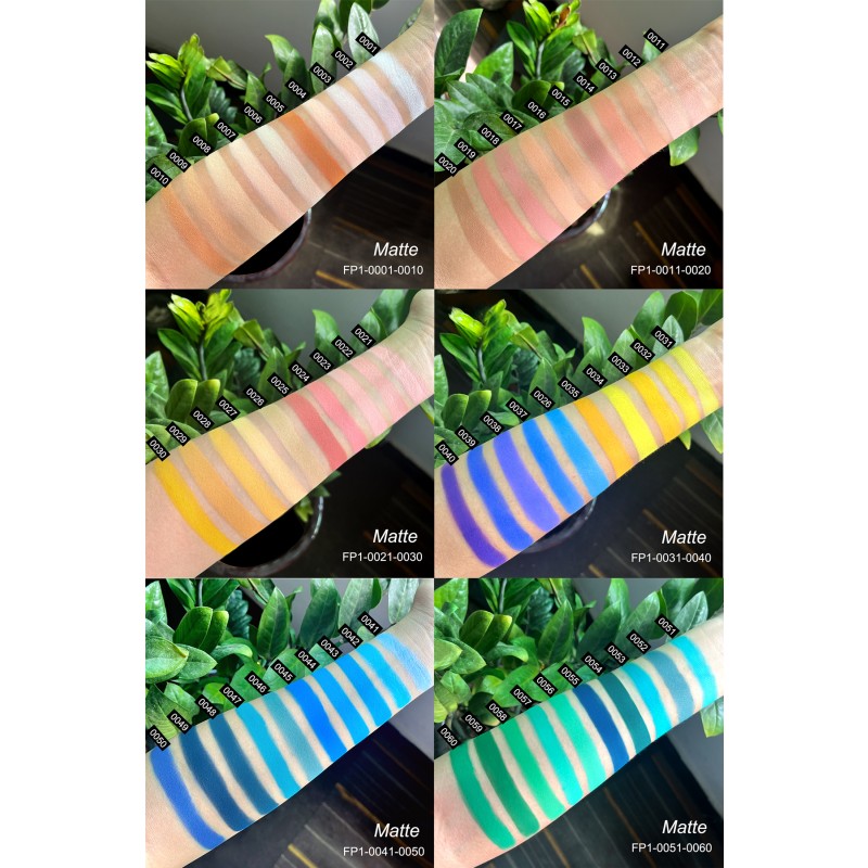Eyeshadow Palette Supplier - Talc Free Custom Matte Shimmer Vegan Palette