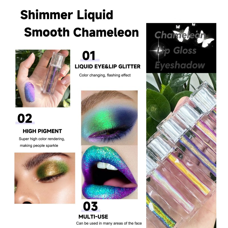 Chameleon Lip Gloss Factory - Wholesale Vegan Colorful Custom Liquid Lip Gloss