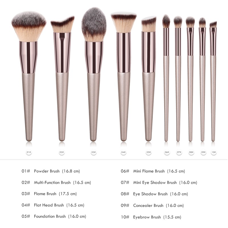 Makeup Brush Set Supplier - Wholesale Private Label Black Vegan Brush Set