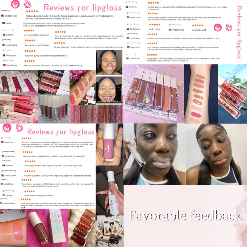 Lip Gloss Manufacturer - Manufacture 40 Colors Custom Bulk Vegan Lip Gloss