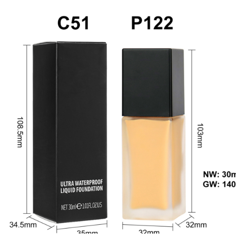 Liquid Foundation Supplier - Francy Fancy Full Coverage 16 Color Foundation