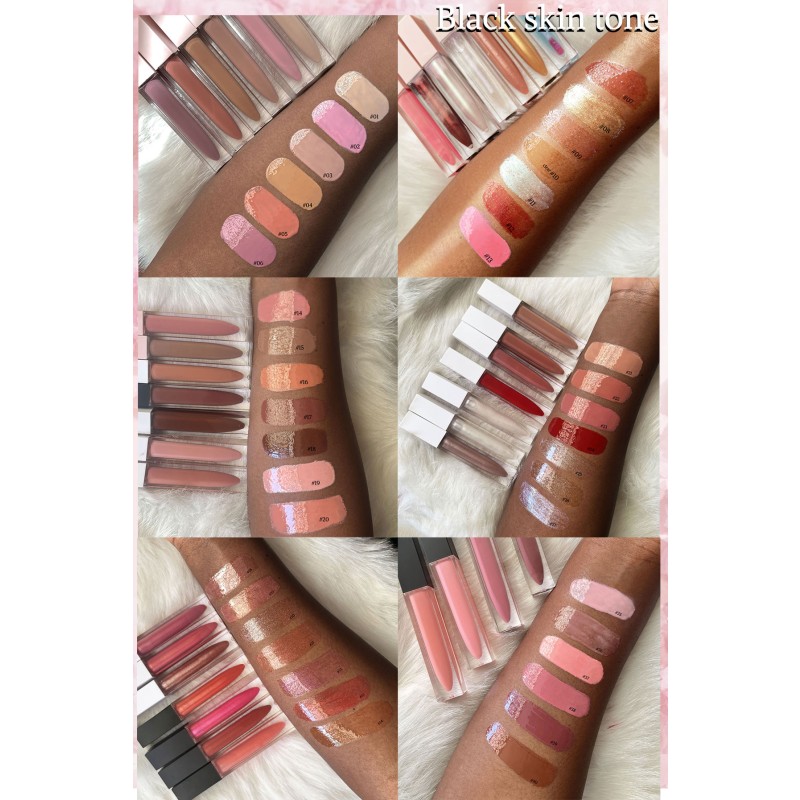 Lip Gloss Manufacturer - Manufacture 40 Colors Custom Bulk Vegan Lip Gloss