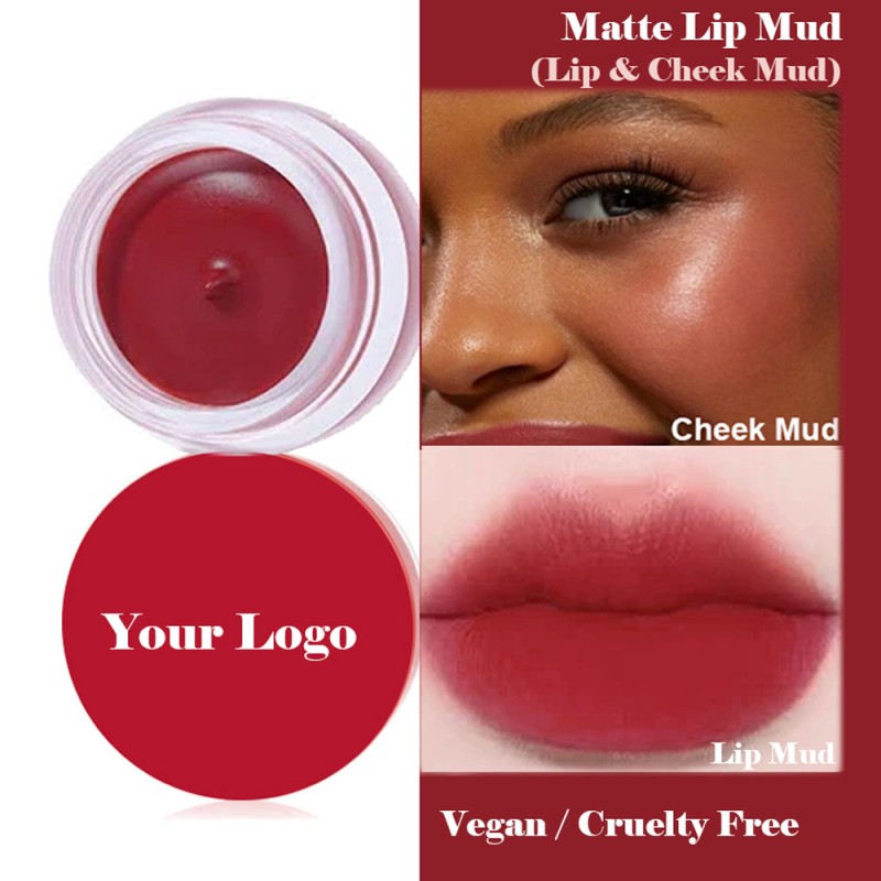 Cream Lip Mud Manufacturer - New Design Vegan Custom Logo Velvet Lip Mud
