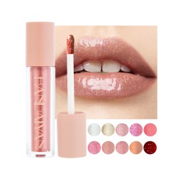 Lip Gloss Manufacturer - 10 Colors Metallic Pearlescent Lip Glaze Waterproof