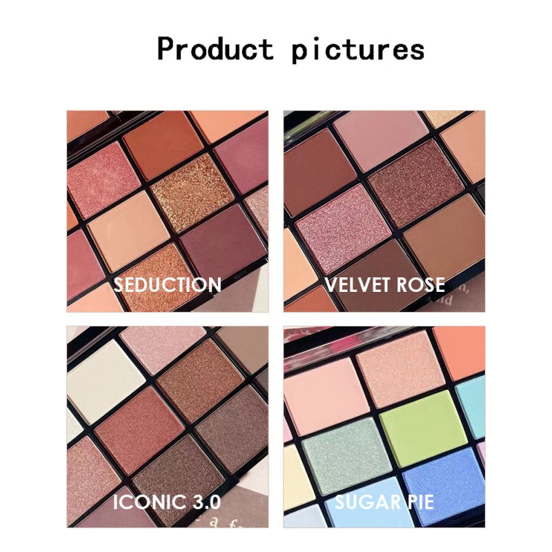 Eyeshadow Palette Factory - 45 Colors Private Label Clear Vegan Cruelty Free