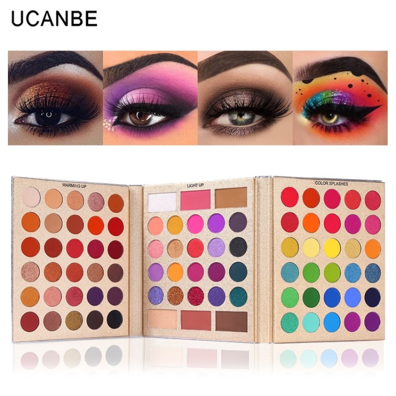 Eyeshadow Palette Factory - 86 Colors Makeup Kit Matte Shimmer Highlighters