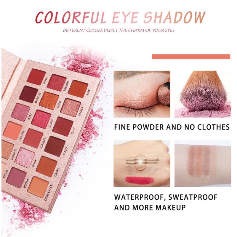 Eyeshadow Palette Manufacturer - 18 Colors Mineral Eyeshadow Variety Colors