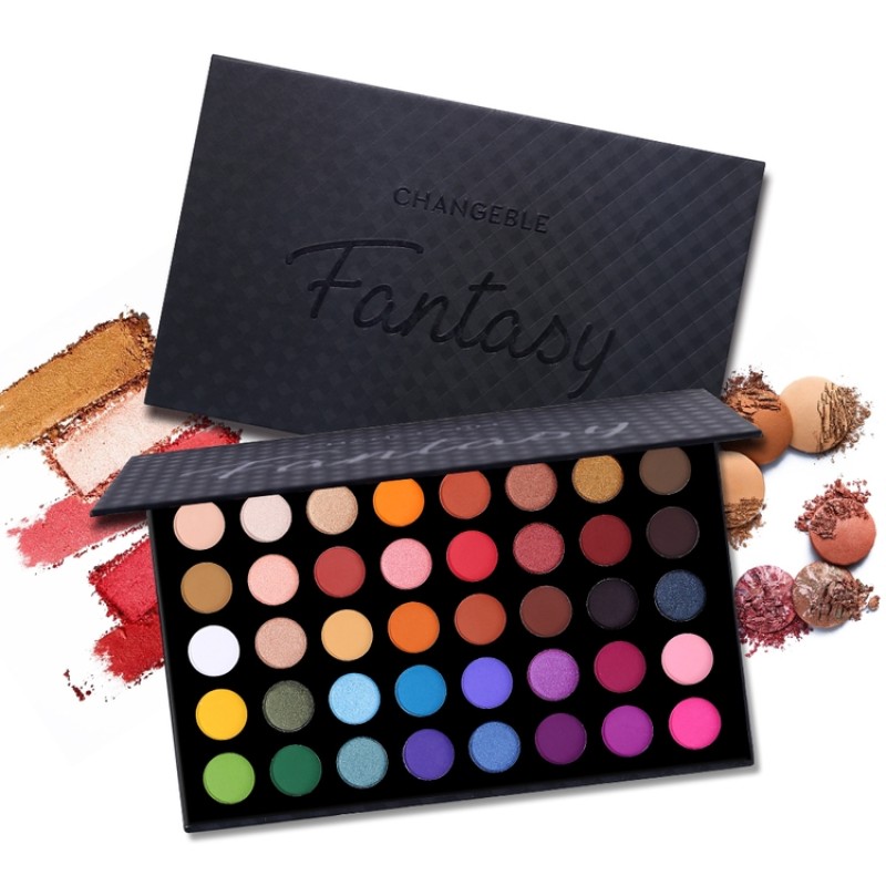 Eyeshadow Palette Manufacturer - 40 Color Murphy Pearlescent Earth Waterproof