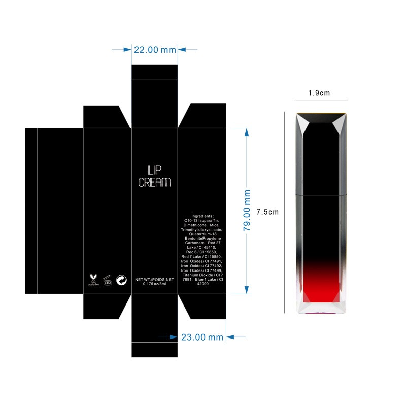 Lip Gloss Kit Supplier - Wholesale Glitter Liquid Glossy Transfer Proof
