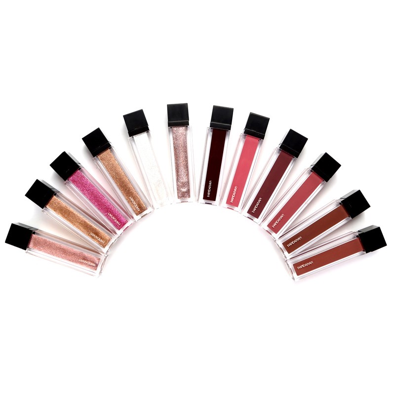 Velvet Lipstick Supplier - Diamond Glitter Long Lasting Waterproof Lip Gloss