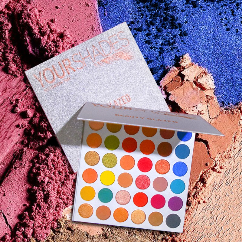 Eyeshadow Palette Manufacturer - 36 Colors Highly Pigmented Waterproof Matte