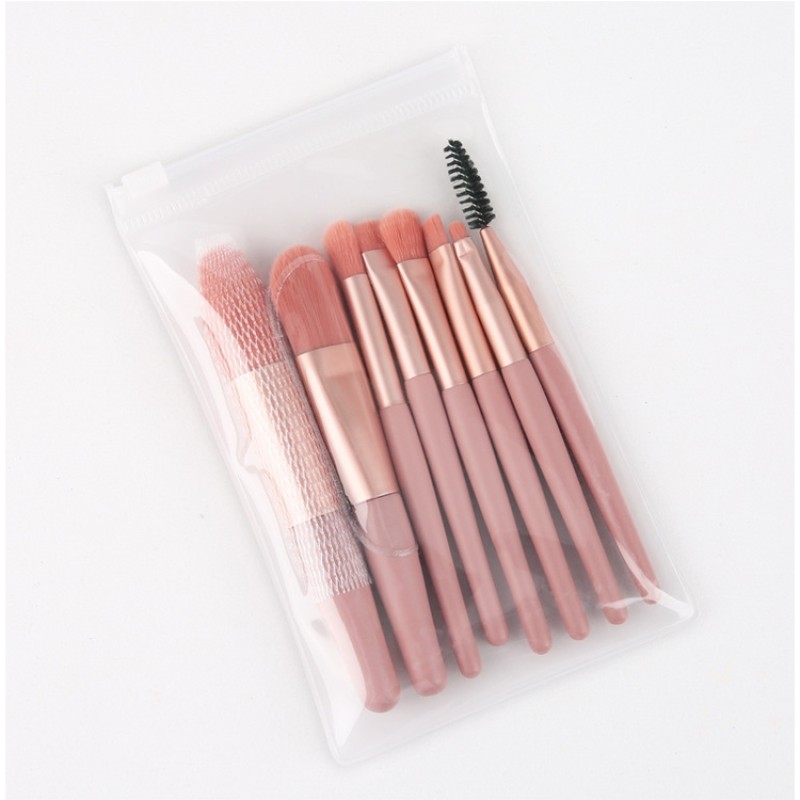 Makeup Brush Set Supplier - 12pcs Wooden Blending Brushes Makeup Supplies