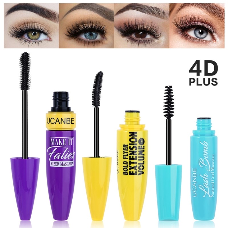 Mascara Set Factory - Thick Curling Waterproof 4D Mascara Combination