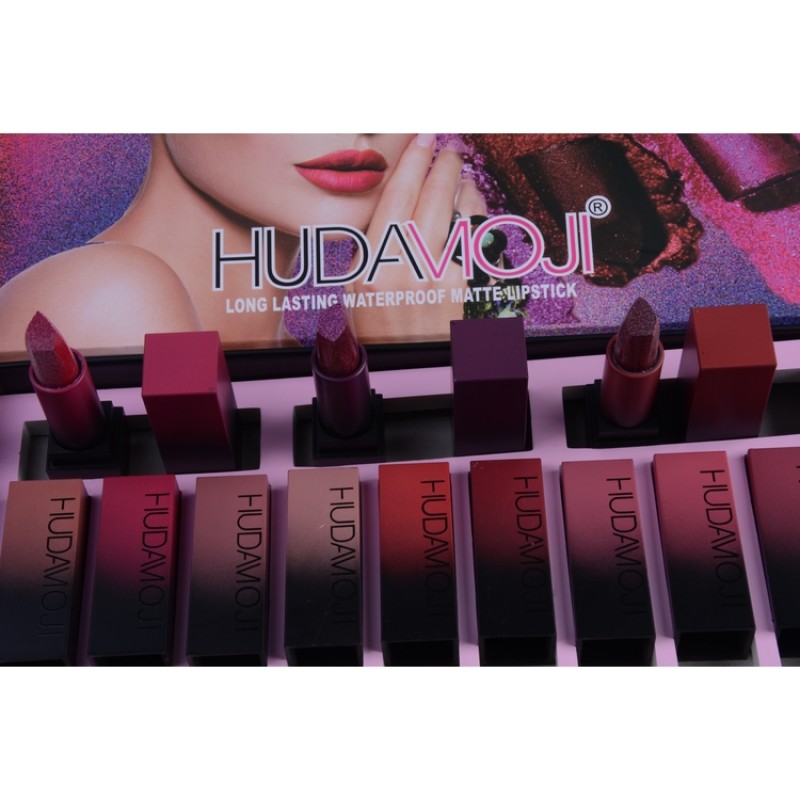 Lipstick Set Factory - Wholesale 9 Matte 3 Shimmer Lipsticks Cosmetic