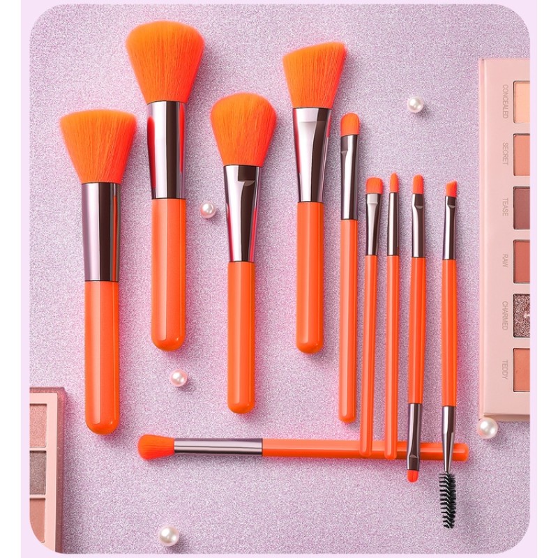Makeup Brush Set Manufacturer - Wholesale 11pcs Blending Brushes Factory Direct