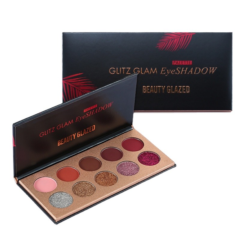 Eyeshadow Palette Supplier - Wholesale 10 Colors Pressed Glitter Matte