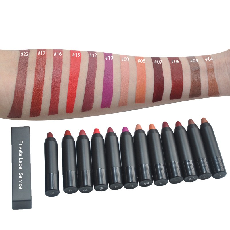 Matte Lipstick Supplier - Wholesale Cruelty Free Velvet Hydrating Crayon