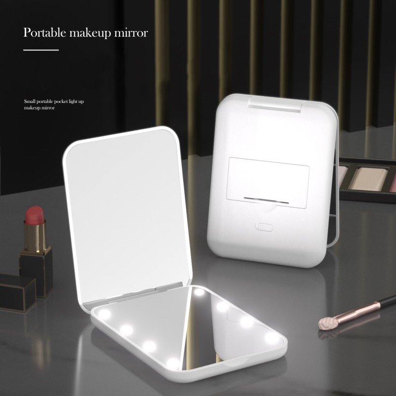 LED Makeup Mirror Manufacturer - Mini Portable Round Small Mirror Wholesale