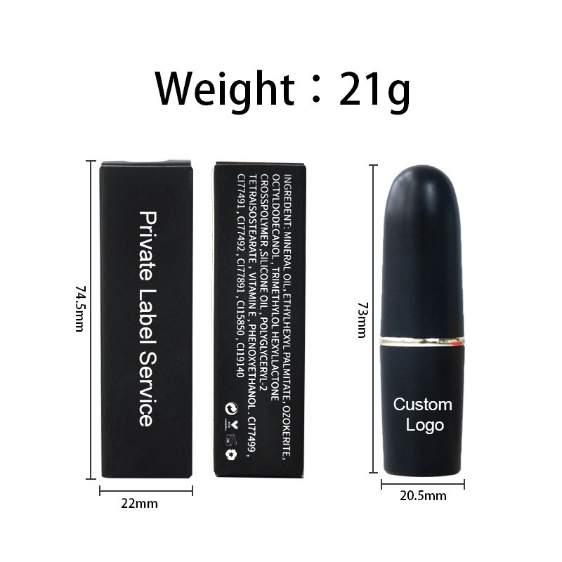 Lipstick Manufacturer - OEM Custom Made Deep Red Matte Lipstick Lasting