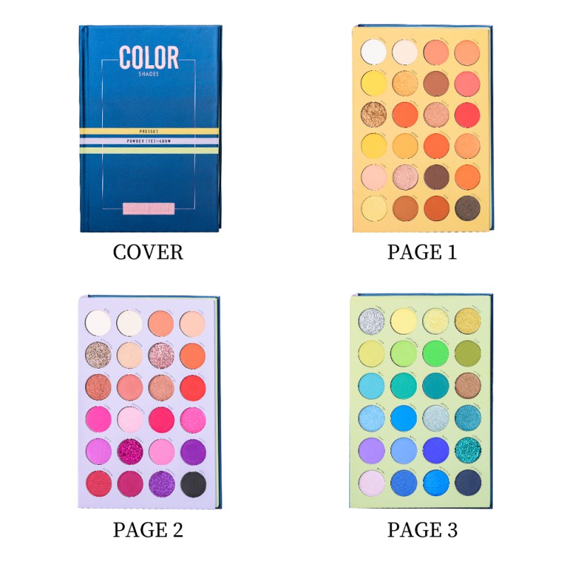 Eyeshadow Palette Factory - Vegan Nude Highly Pigmented Makeup Palletes