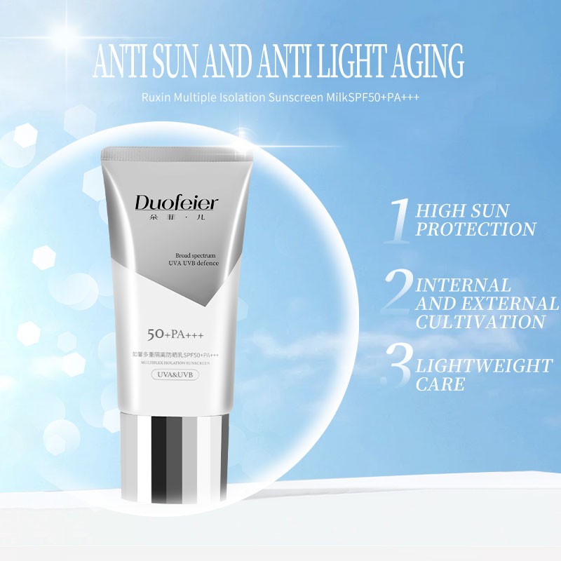 Sunscreen Cream Supplier - Wholesale SPF Face Body Lightweight Smooth Cream