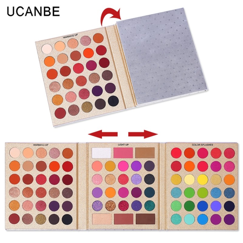 Eyeshadow Palette Factory - 86 Colors Makeup Kit Matte Shimmer Highlighters