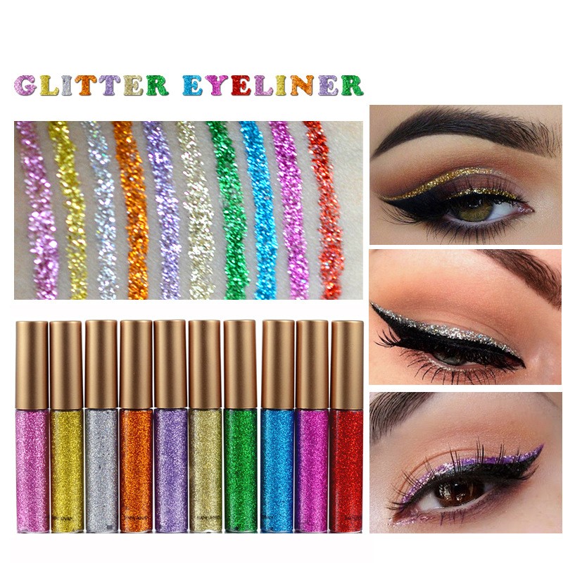 Liquid Eyeliner Factory - Waterproof Colorful Glitter Mineral Based
