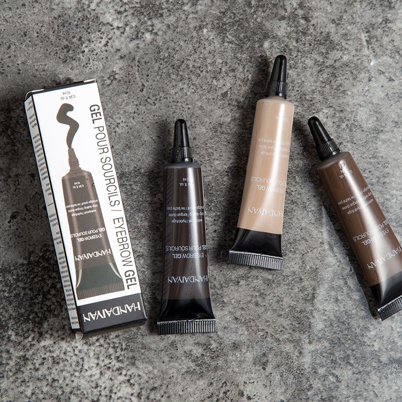 Eyebrow Gel Manufacturer - 6 Color Waterproof Liquid Eye Brow Black Brown