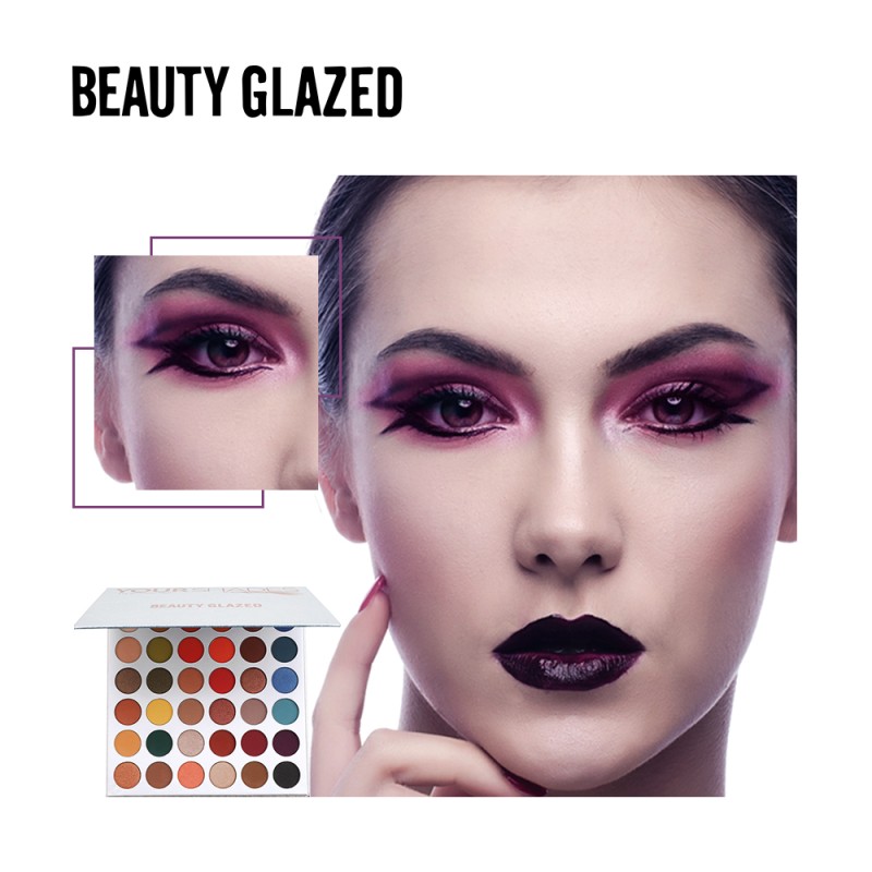 Eyeshadow Palette Manufacturer - 36 Colors Highly Pigmented Waterproof Matte