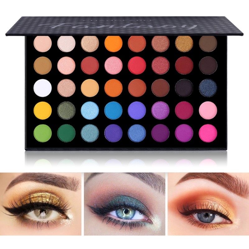 Eyeshadow Palette Manufacturer - 40 Color Murphy Pearlescent Earth Waterproof